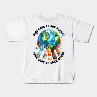 Tale Care of our Planet Kids T-Shirt